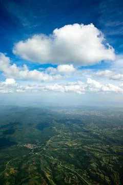 Sky and clouds Foto stock