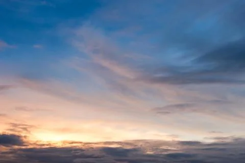 Sky and clouds Stock Photos