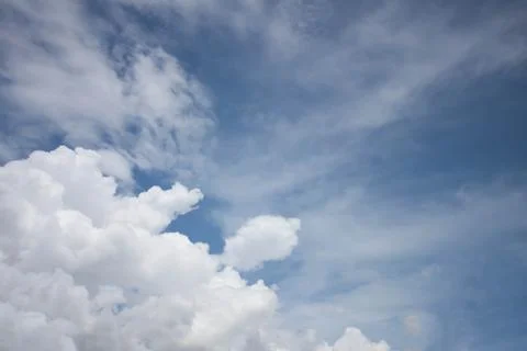 Sky and clouds Stock Photos