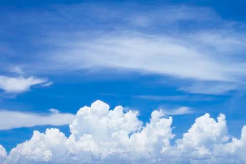 Sky and clouds Stock Photos