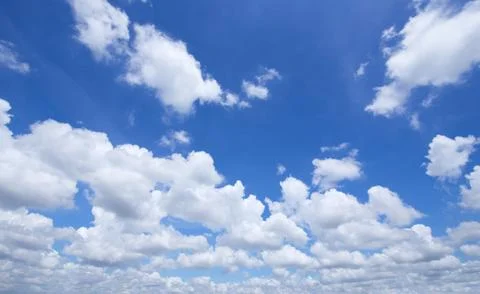 Sky and clouds Foto stock