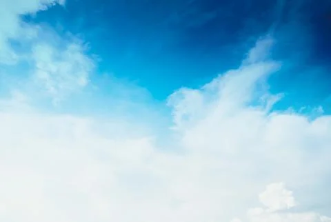Sky and clouds Stockfoto's