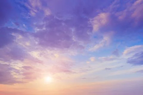 Sky and clouds Stock Photos