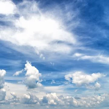 Sky and clouds Stock Photos