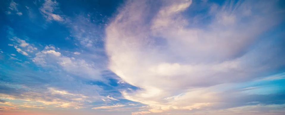 Sky and clouds Foto stock