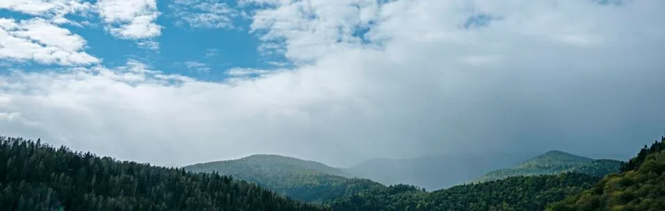 The sky and clouds Stock Photos