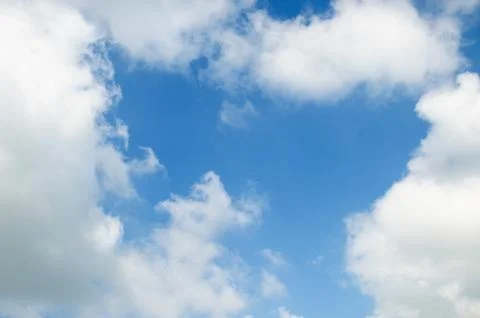 Sky and clouds Stock Photos