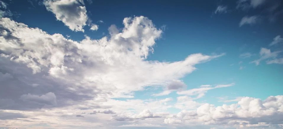 Sky and clouds Stock Photos
