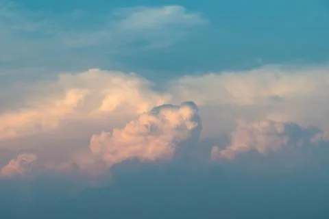 Sky and clouds Stock Photos