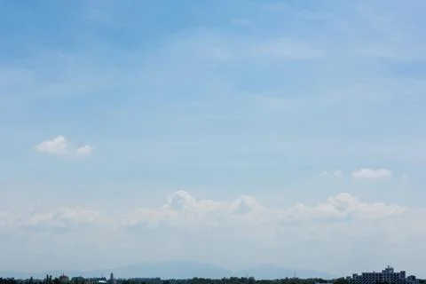 Sky and clouds Stock-Fotos