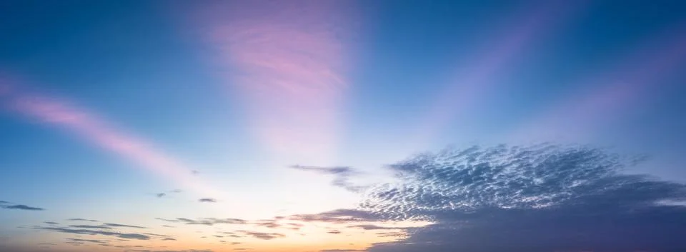 Sky and clouds Stock Photos