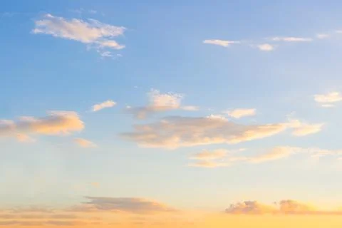 Sky and clouds 库存照片