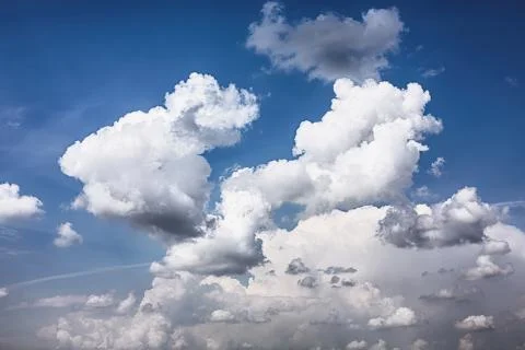 Sky and clouds Foto stock