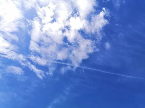 Sky and clouds Foto stock