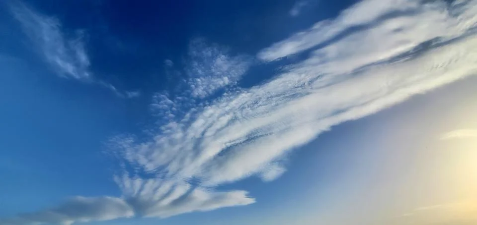 Sky and clouds Stock Photos