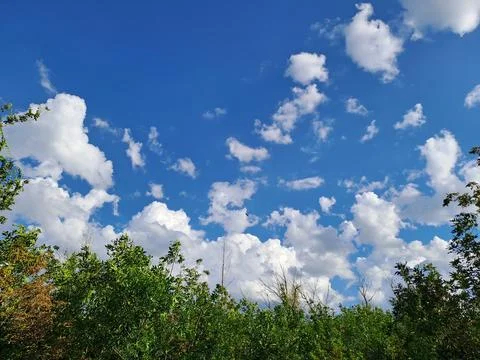 Sky and clouds Stock Photos