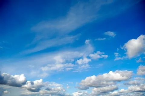 Sky and clouds Foto stock