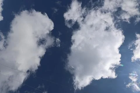 Sky and clouds Stock Photos