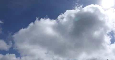 Sky and clouds Stock Photos