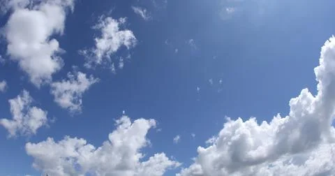 Sky and clouds Stock Photos