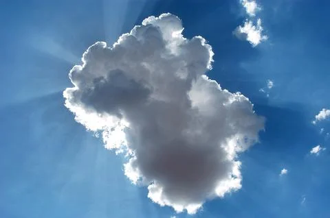 Sky and clouds Stock Photos