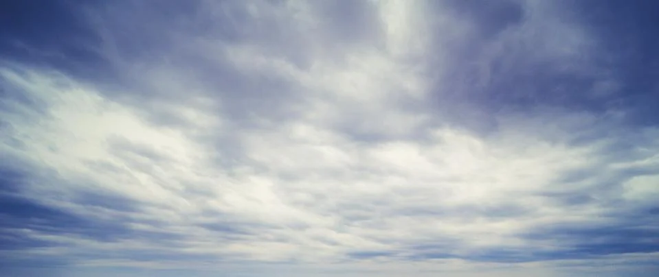 Sky and clouds summer panorama Stock-Fotos