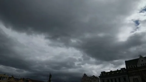 Sky and clouds time lapse Stock Footage 82237378