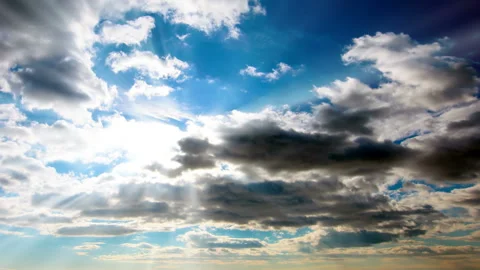 Sky and clouds. time lapse. Stock Footage 120778057