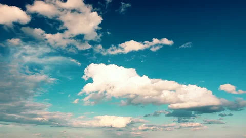Sky and clouds. time lapse. Stockbeeldmateriaal 120781319