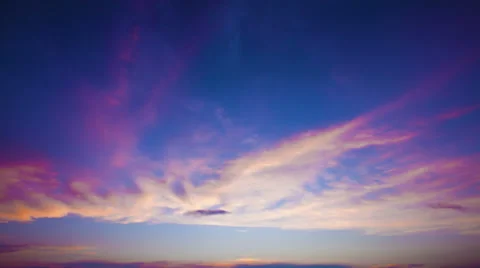 Sky and clouds - timelapse. 4K. FULL HD, 4096x2304. Stock Footage 34972304