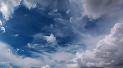 Sky and clouds. timelapse. 4K. FULL HD, 4096x2304. Stock Footage 42751715