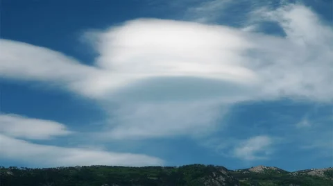 Sky and clouds - timelapse Stock Footage 6930264