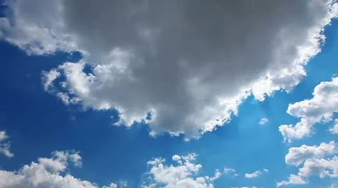 Sky and clouds - timelapse Stock Footage 11287409