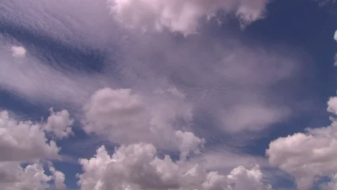 Sky and Clouds Timelapse Stock Footage 72073368
