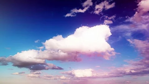 Sky and clouds. timelapse Stock Footage 85365084