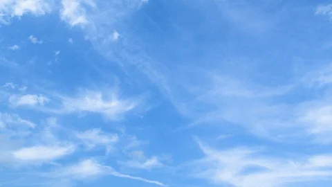 Sky And Clouds Timelapse Stock Footage 100257385