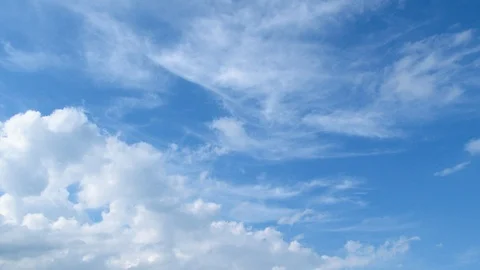 Sky And Clouds Timelapse Video stock 100257594