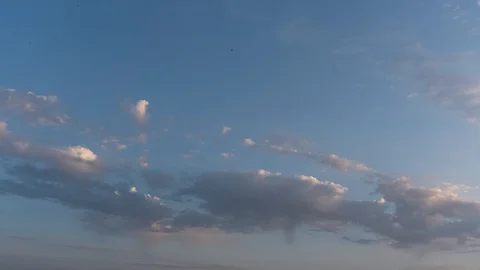 Sky And Clouds - Timelapse Stock Footage 110942002