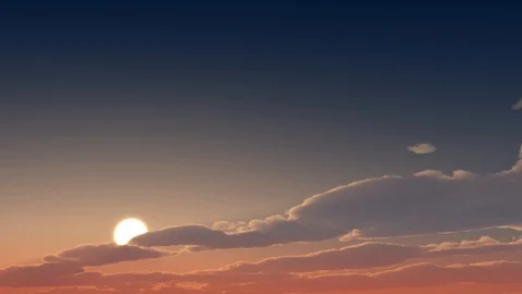 Sky And Clouds Timelapse 動画素材 113186704