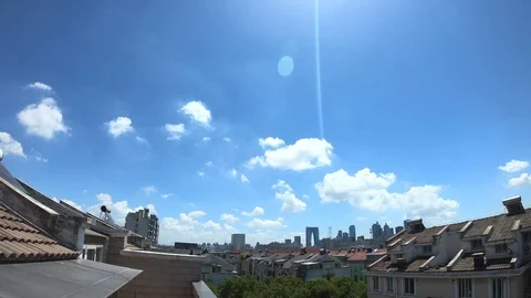 Sky And Clouds - Timelapse Video stock 113793289