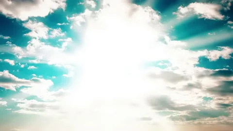 Sky and clouds. timelapse sunset Stock Footage 219622237