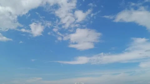 Sky And Clouds - Timelapse Video Stock Footage 296957492