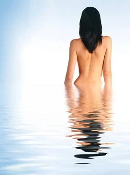 Sky and clouds vector nude women against sky and clouds vector ,model rele... 库存照片