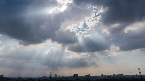 Sky and Clouds.4K Stock Footage 44391588
