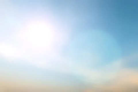 Sky and cloud,soft focus Stock Illustration