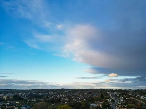 Sky and Dramatic Clouds over England UK Great Britain's Weather Stock Photos