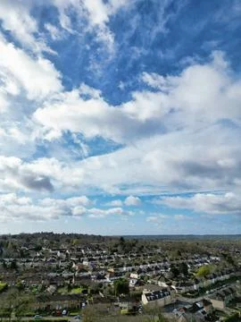 Sky and Dramatic Clouds over England UK Great Britain's Weather Stock Photos