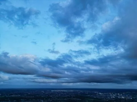 Sky and Dramatic Clouds over England UK Great Britain's Weather Stock Photos