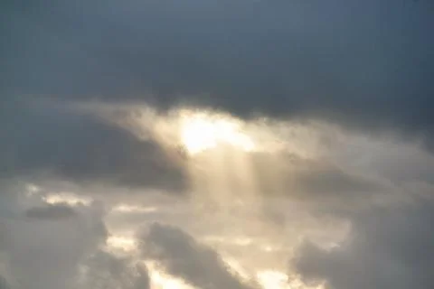 Sky and Dramatic Clouds over England UK Great Britain's Weather Stock Photos