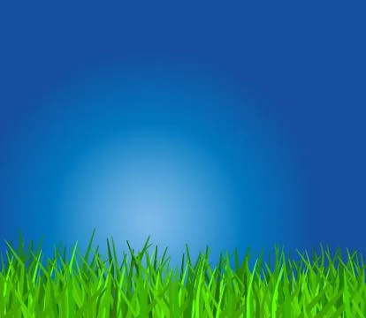 Sky and grass 스톡 일러스트